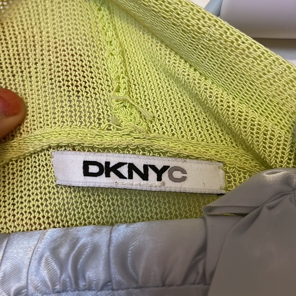 Citron Green DKNY Shrug - Picture 2 of 5